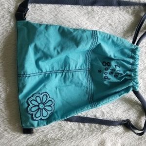 Life is Good Cinch Drawstring Bag